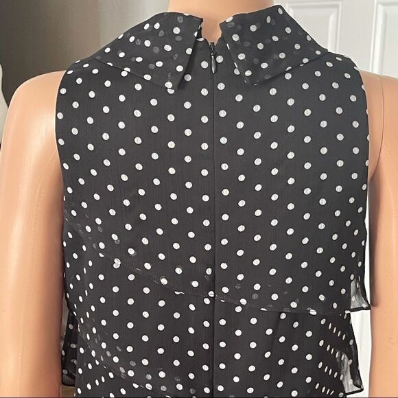 Jessica Howard Polka Dot Tiered Dress Sz 8P - Picture 10 of 12